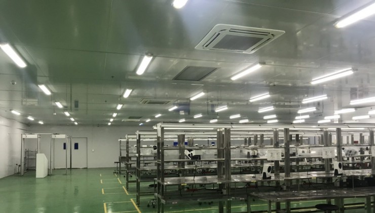 Cho thuê kho xưởng  gần KCN Tân Quang, Huyện Văn Lâm , Hưng Yên, 1500m2, cont, 65k/m